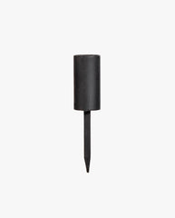 KURA candle cup w/spike - black finish