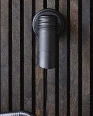BRAGI wall lamp, outdoor - black