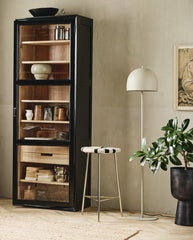 GLOW floor lamp - matte beige