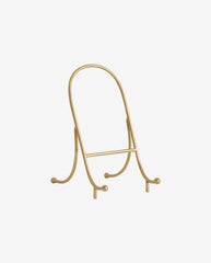 FAILA book stand, iron - golden finish