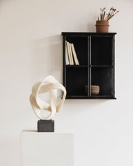 DOWNTOWN, wall cabinet, 81x54 - black