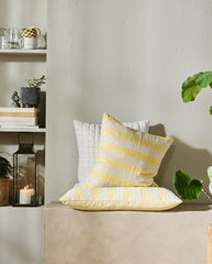 ALHENA cushion cover, 48x68 - ivory/yellow