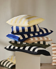 ALHENA cushion cover, 48x68 - ivory/green