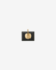 EDGY coat rack, 1 hook - black