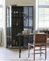 DOWNTOWN cabinet, 2 doors, 185x120 - black