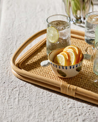 FIGUS rattan serving tray - nature