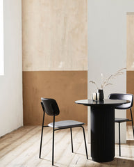 ESA dining chair - black
