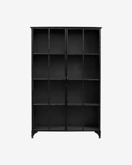 DOWNTOWN cabinet, 2 doors, 185x120 - black
