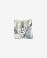 HEZE dish cloth, waffle - off white/blue