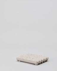 Ceramic soap tray small | TERRAZZO 8 x 10 cm