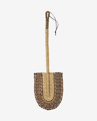 BEATE carpet beater - natural/brown