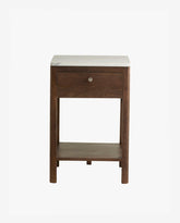 BILLE night stand - wood/marble