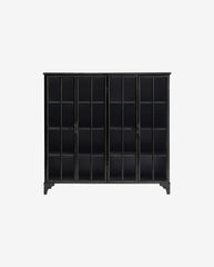 DOWNTOWN cabinet, 4 doors - black