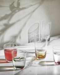 GARO tall drinking glass - green