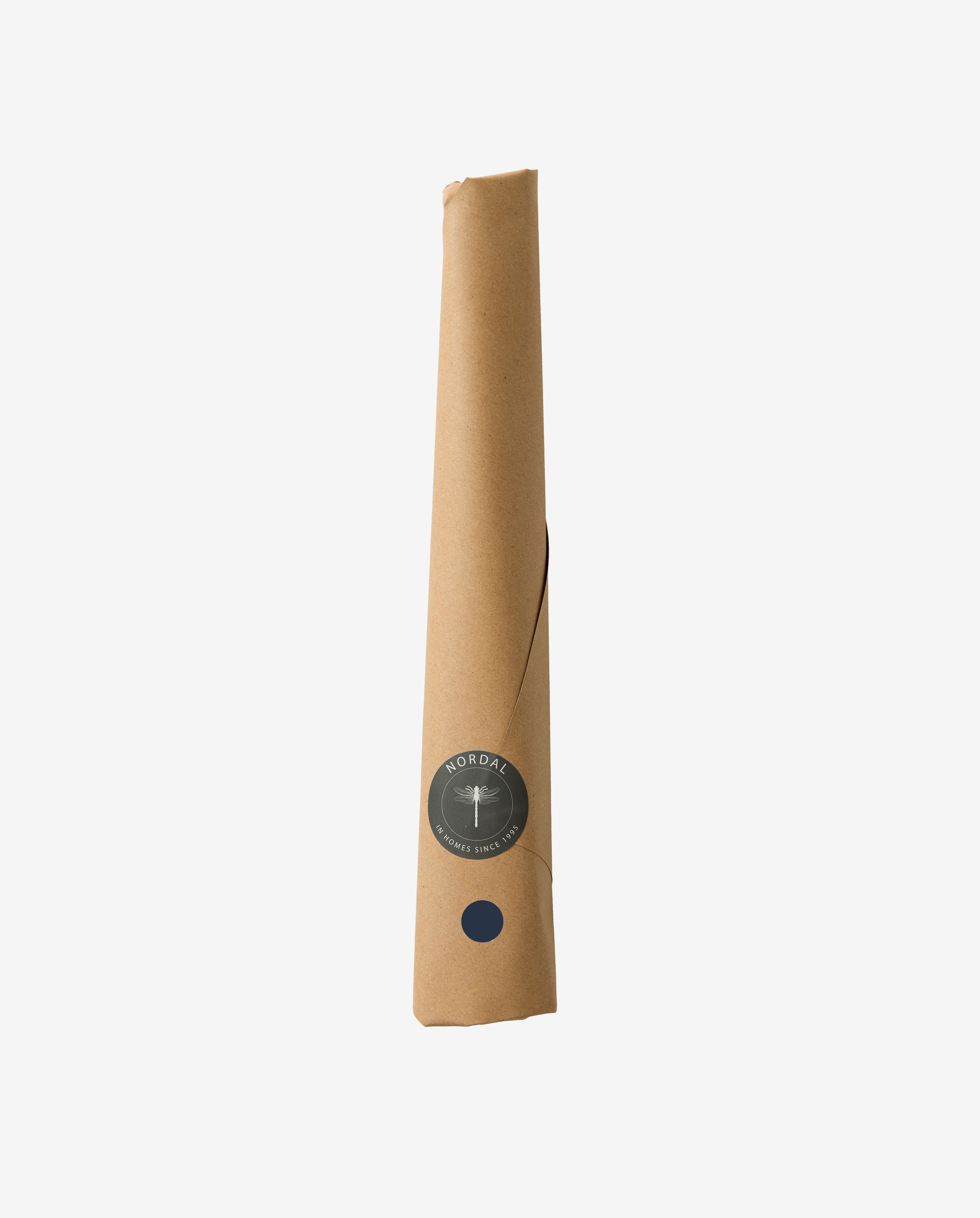 CANDLE, tall - dark blue