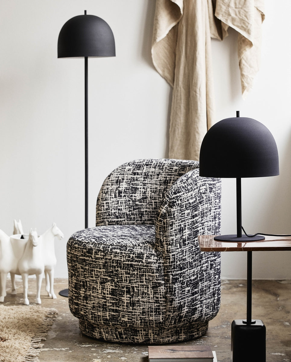 GLOW floor lamp - matte black