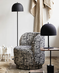 GLOW floor lamp - matte black