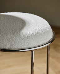 KOMATI stool - ivory