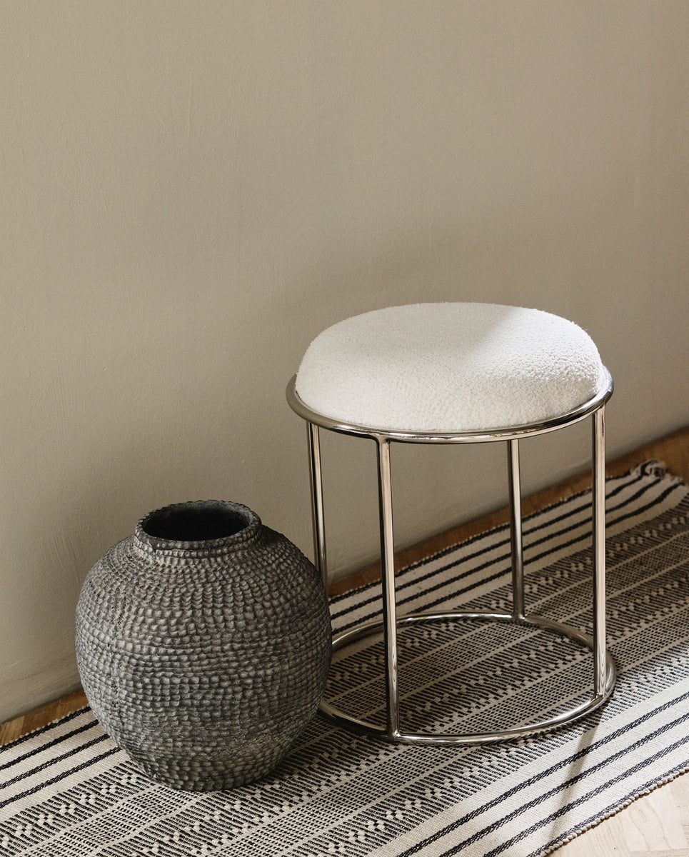 KOMATI stool - ivory