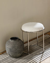 KOMATI stool - ivory