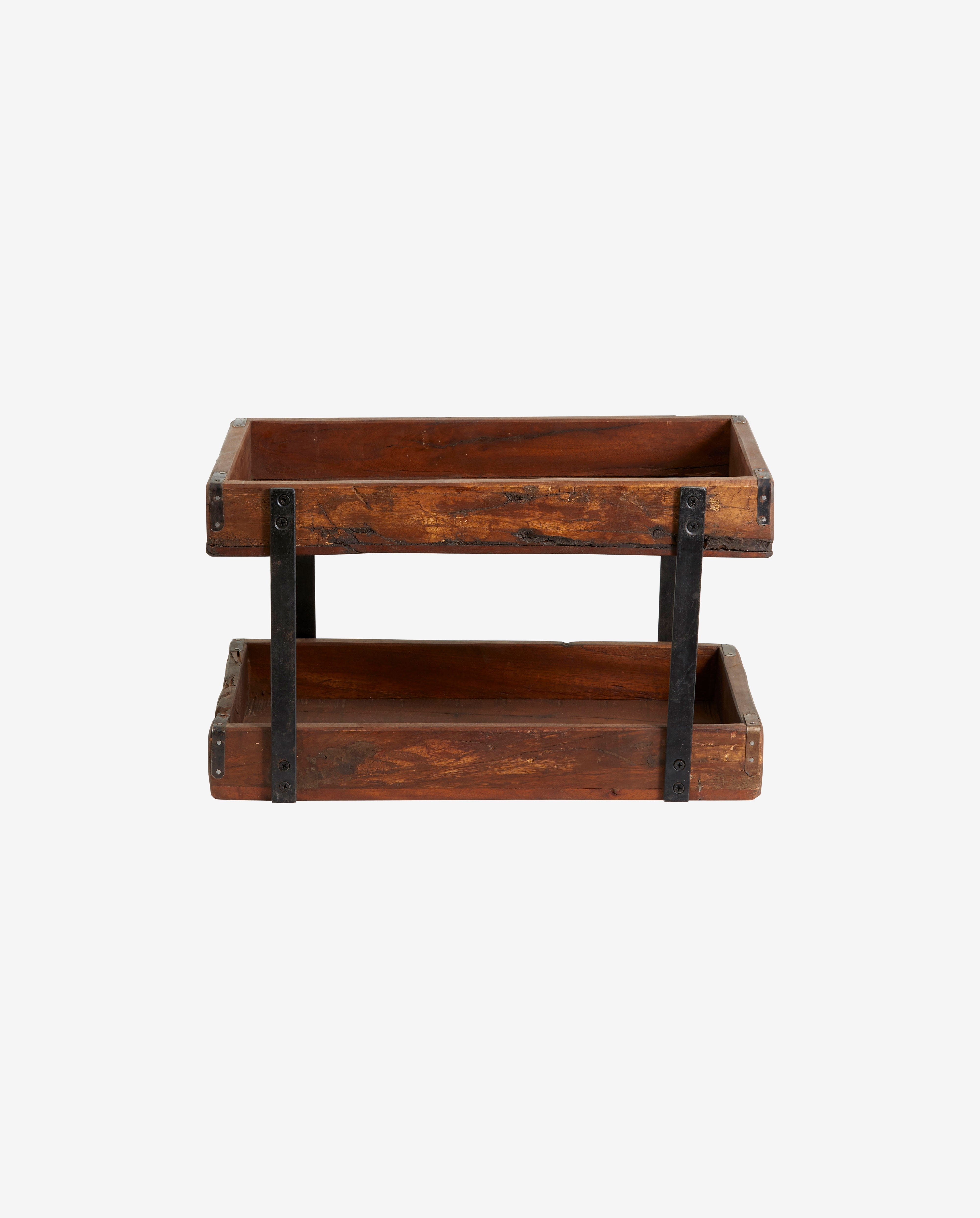 BOLDO etagere reclaimed wood