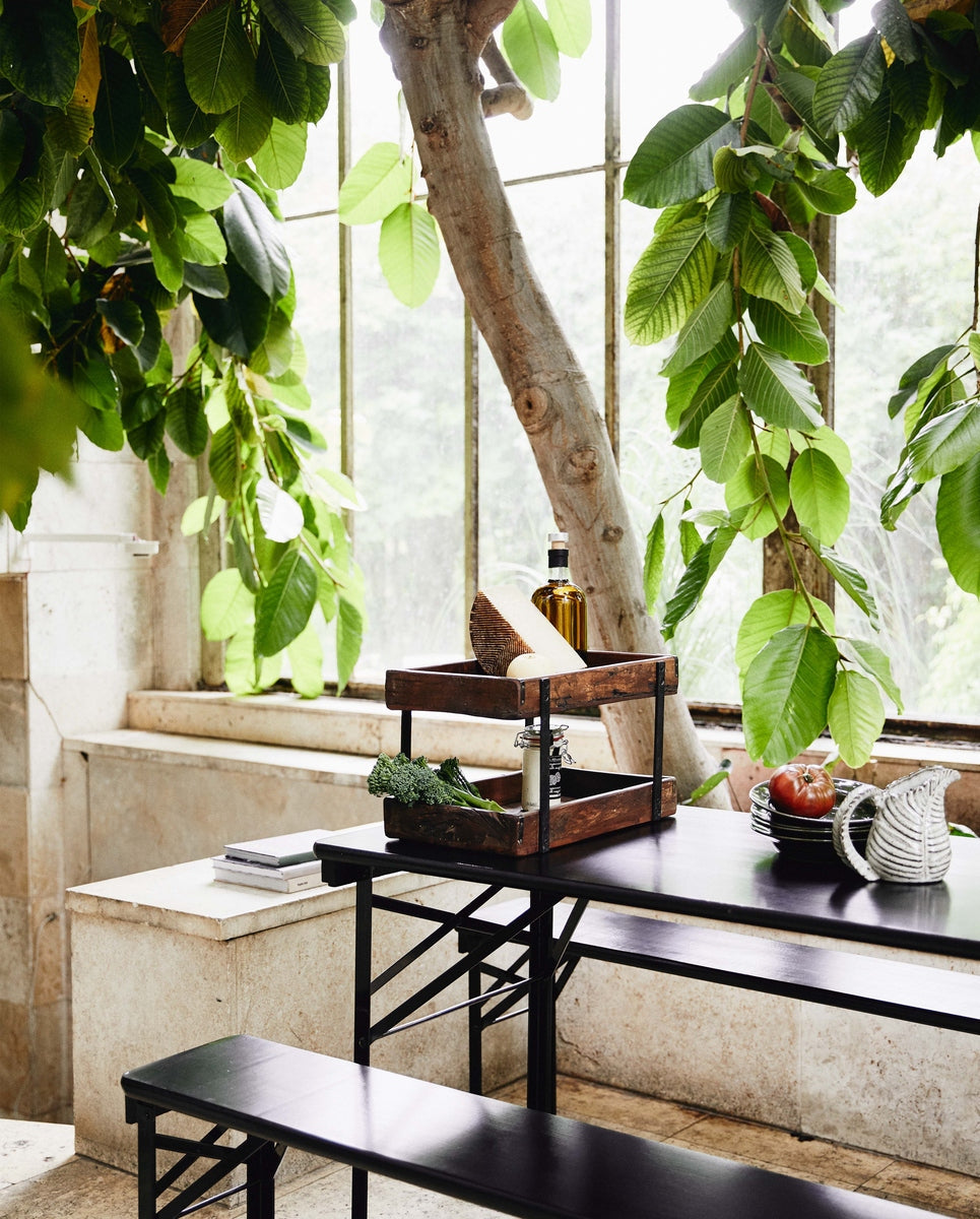 BOLDO etagere reclaimed wood
