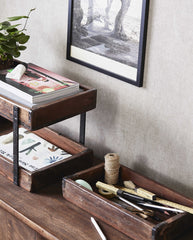 BOLDO etagere reclaimed wood