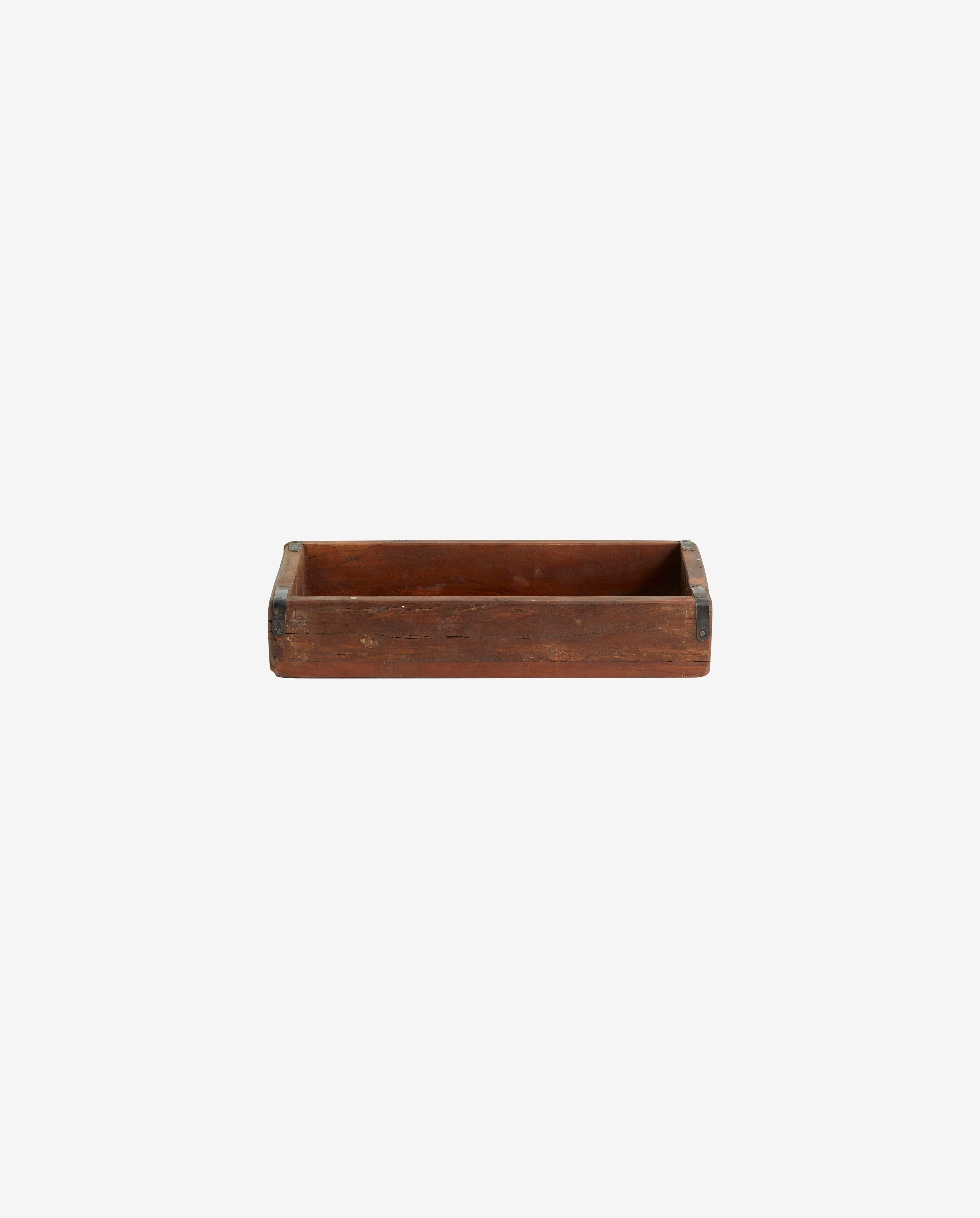 BOLDO tray, L reclaimed wood