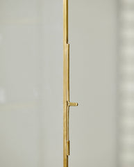 ADA wall cabinet, L, 3 shelves - golden finish