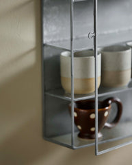 ADA wall cabinet, M, 4 shelves - antique iron