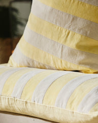 ALHENA cushion cover, 48x48 - ivory/yellow