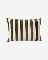 ALHENA cushion cover, 48x68 - ivory/green