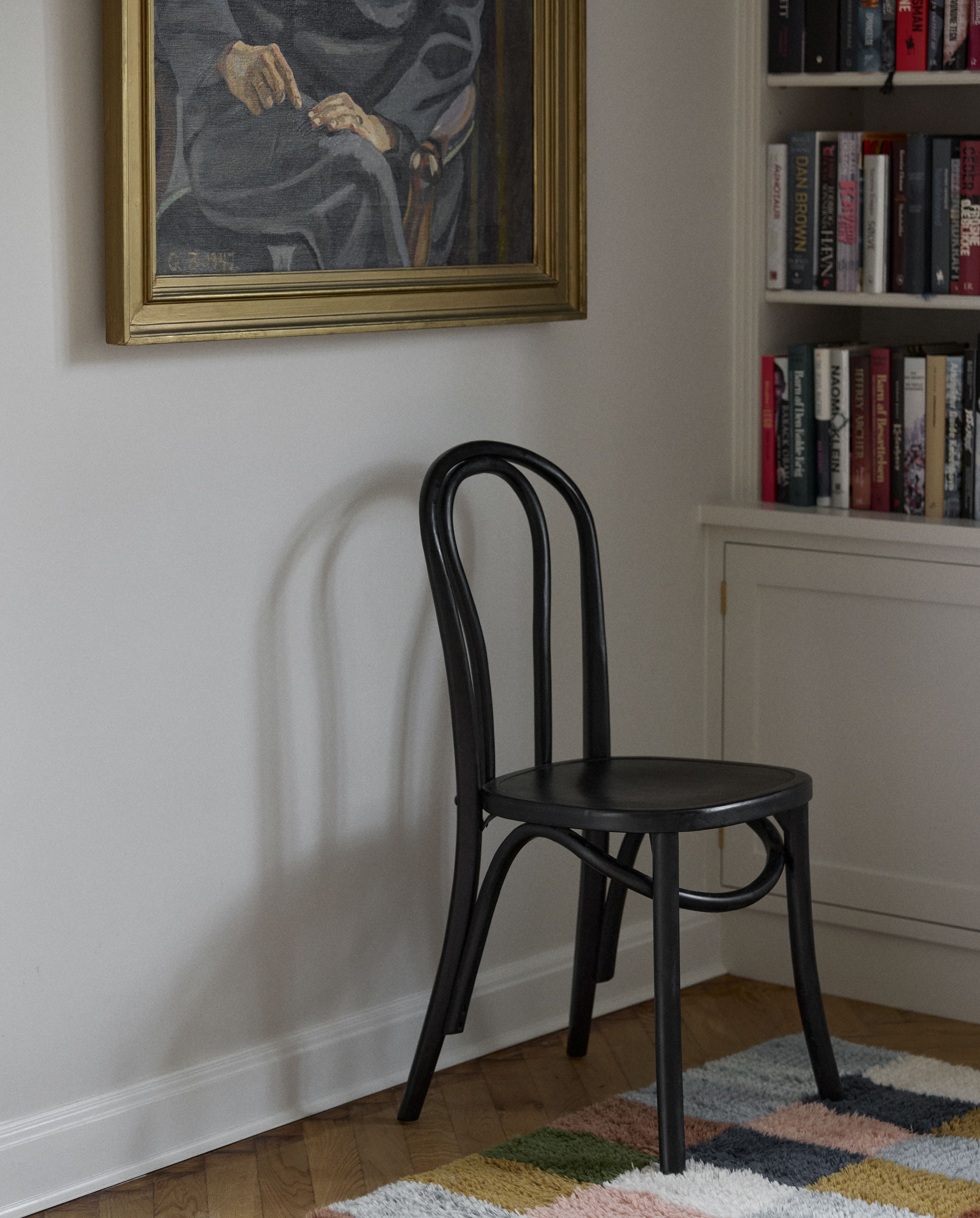 BISTRO chair - shiny black