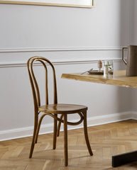 BISTRO chair, brown wood