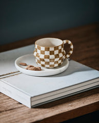 Dish, small - white marble
