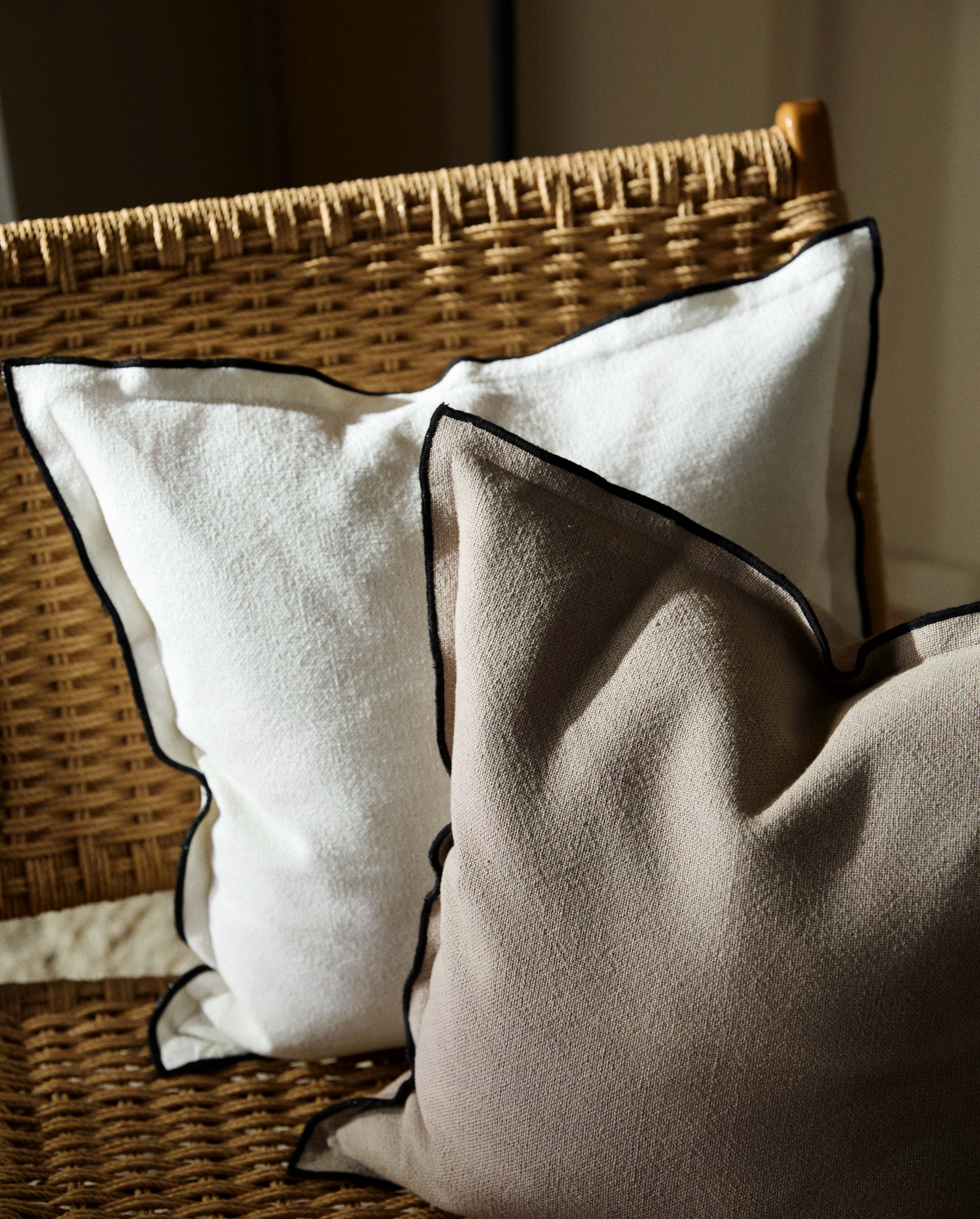 ALTAIR cushion cover, 48x48 - ivory