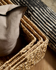 ALTAIR cushion cover, 48x48 - brown