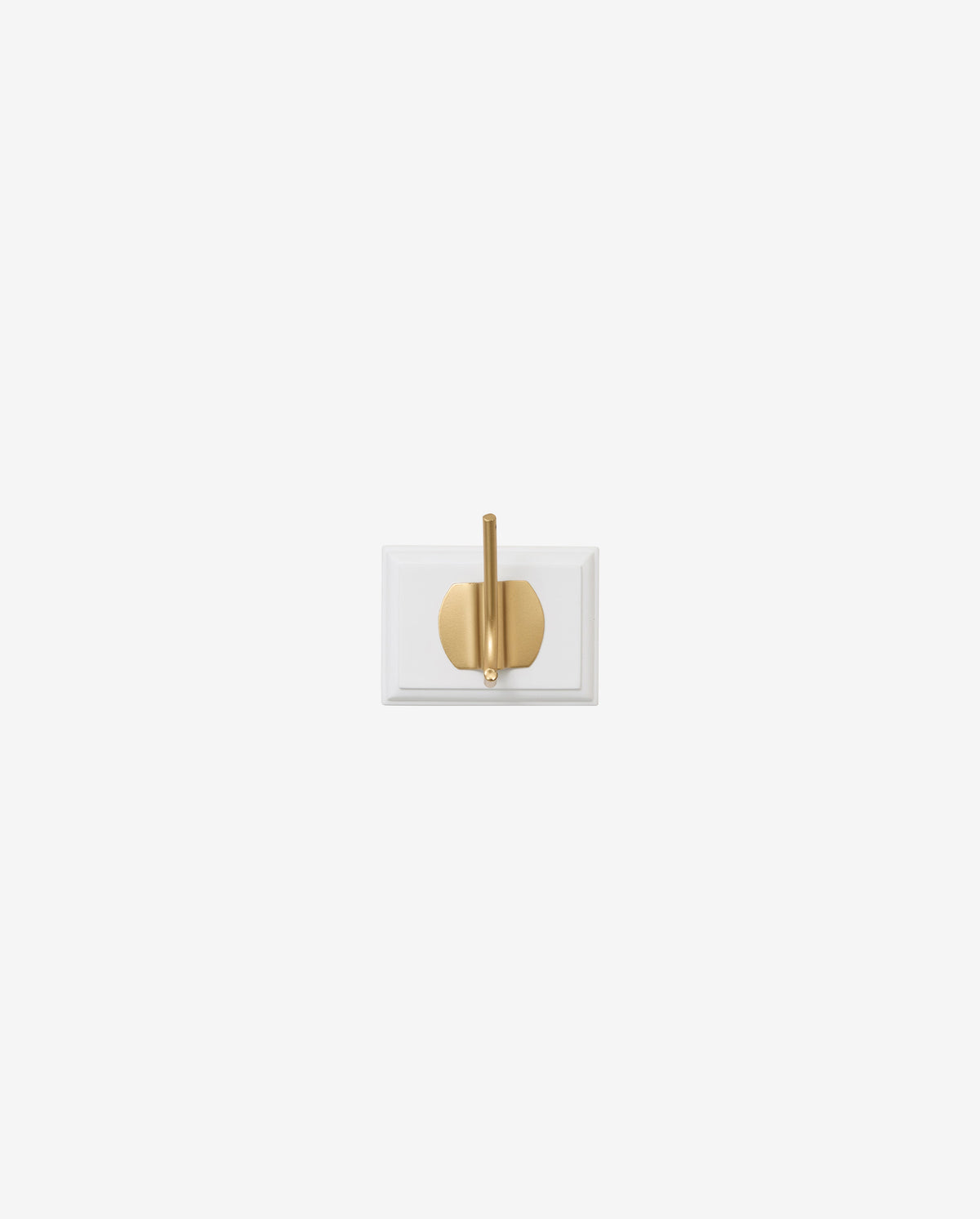 EDGY coat rack, 1 hook - white