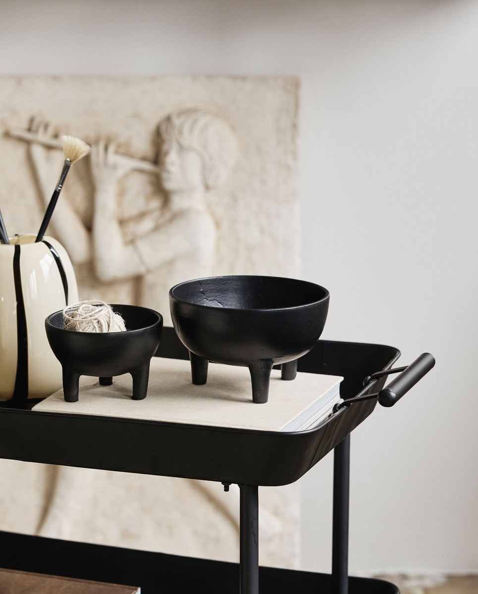 LAMU bowl, black, small