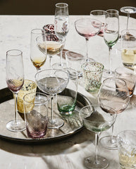 GARO tall drinking glass - green