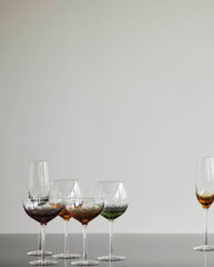 GARO champagne glass - green