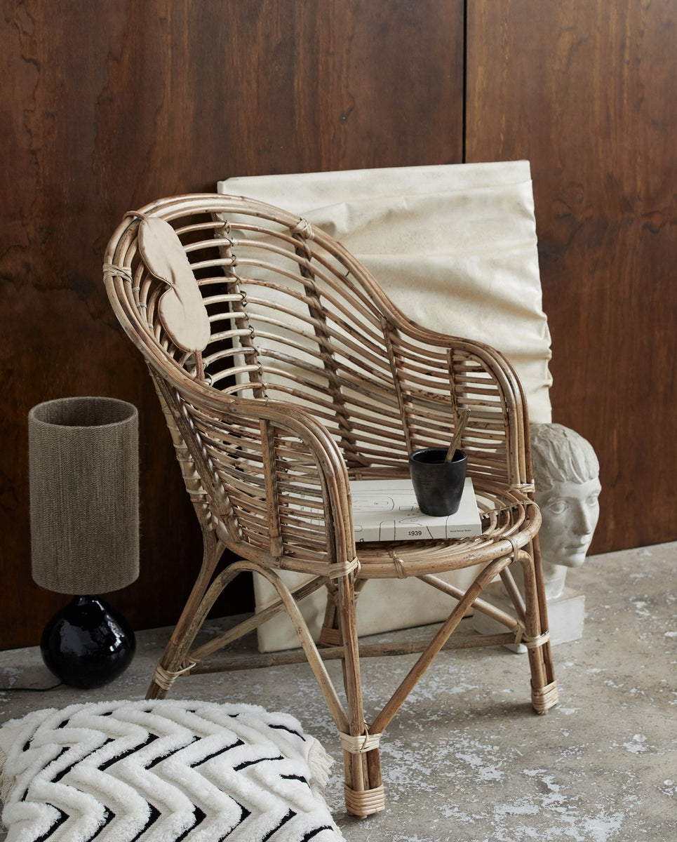 CANIA bamboo chair - natural
