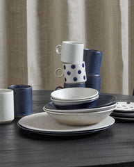 GRAINY soup plate - dark blue