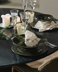 GRAWA pasta plate - dark green