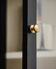 CLASSIC wall cabinet, double - black/off white