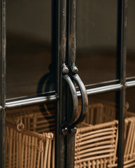 DOWNTOWN cabinet, 4 doors - black