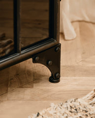 DOWNTOWN cabinet, 4 doors - black
