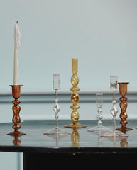 CHIROS candleholder, S - clear