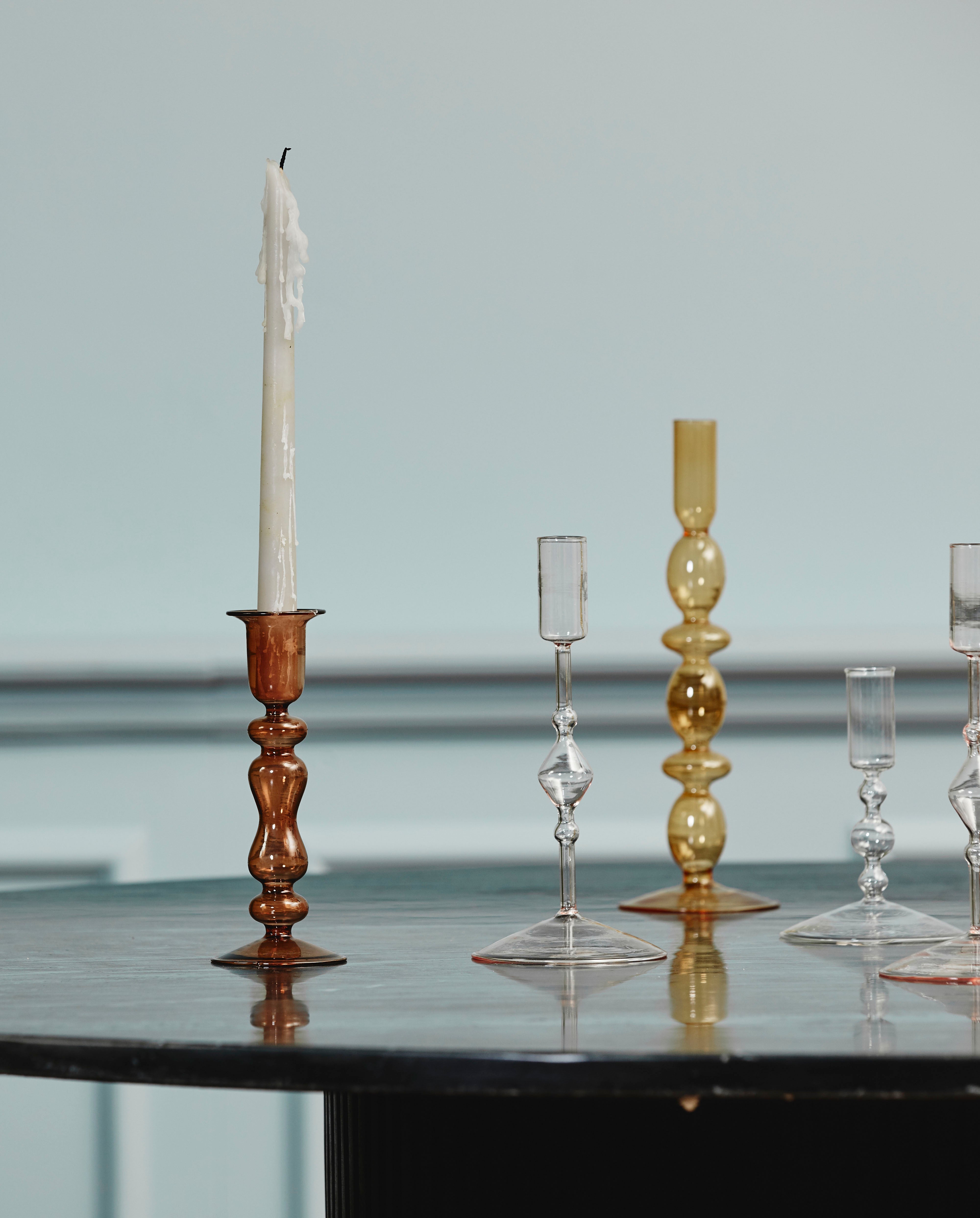CHIROS candleholder, M - light pink