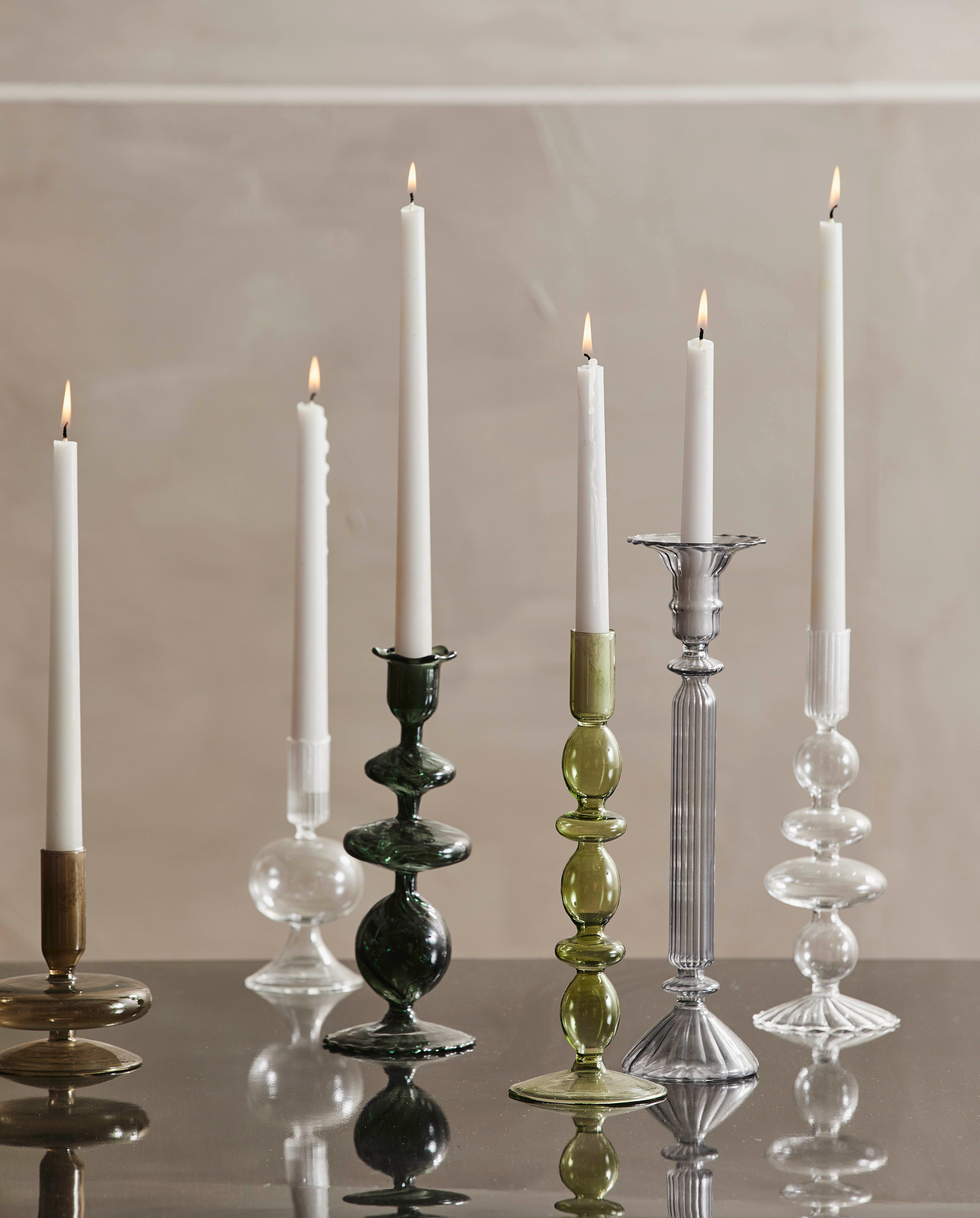 ERISKA candleholder, S - clear